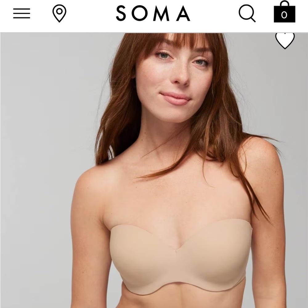 Soma Women's Bandeau in Nude